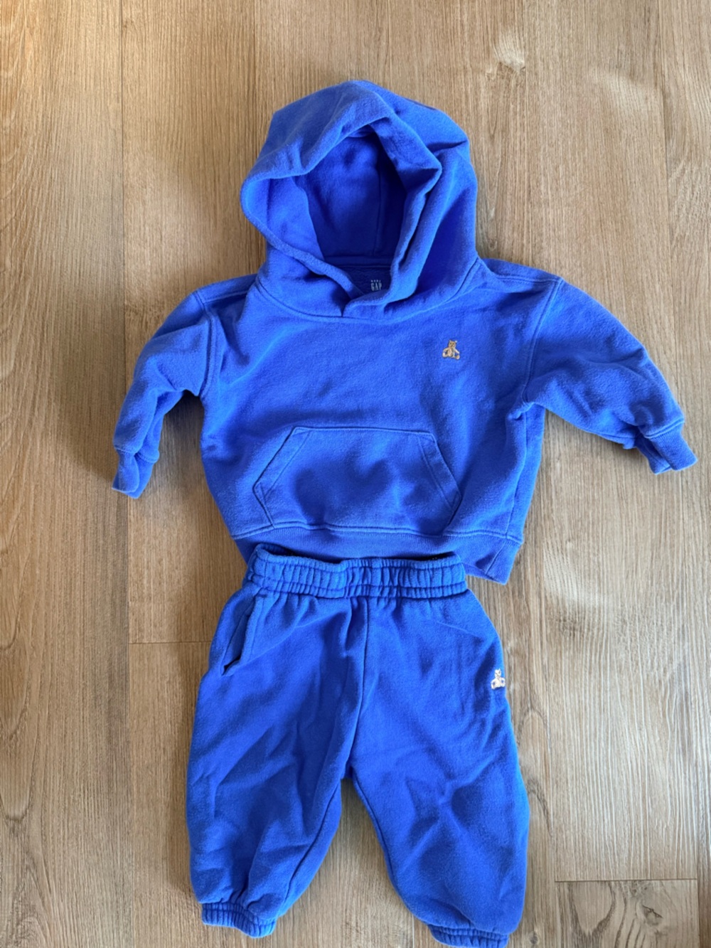 Gap Baby Royal Blue Hoodie & Sweatpants Set